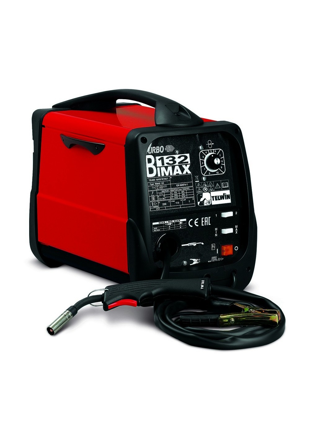 Bimax 132 Turbo 230V Dual Gas